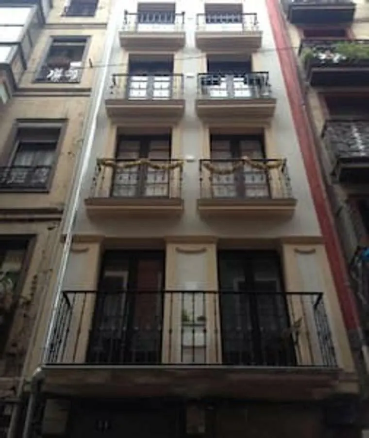 Apartamento En Carniceria Vieja Hotell Bilbao Lägenhet